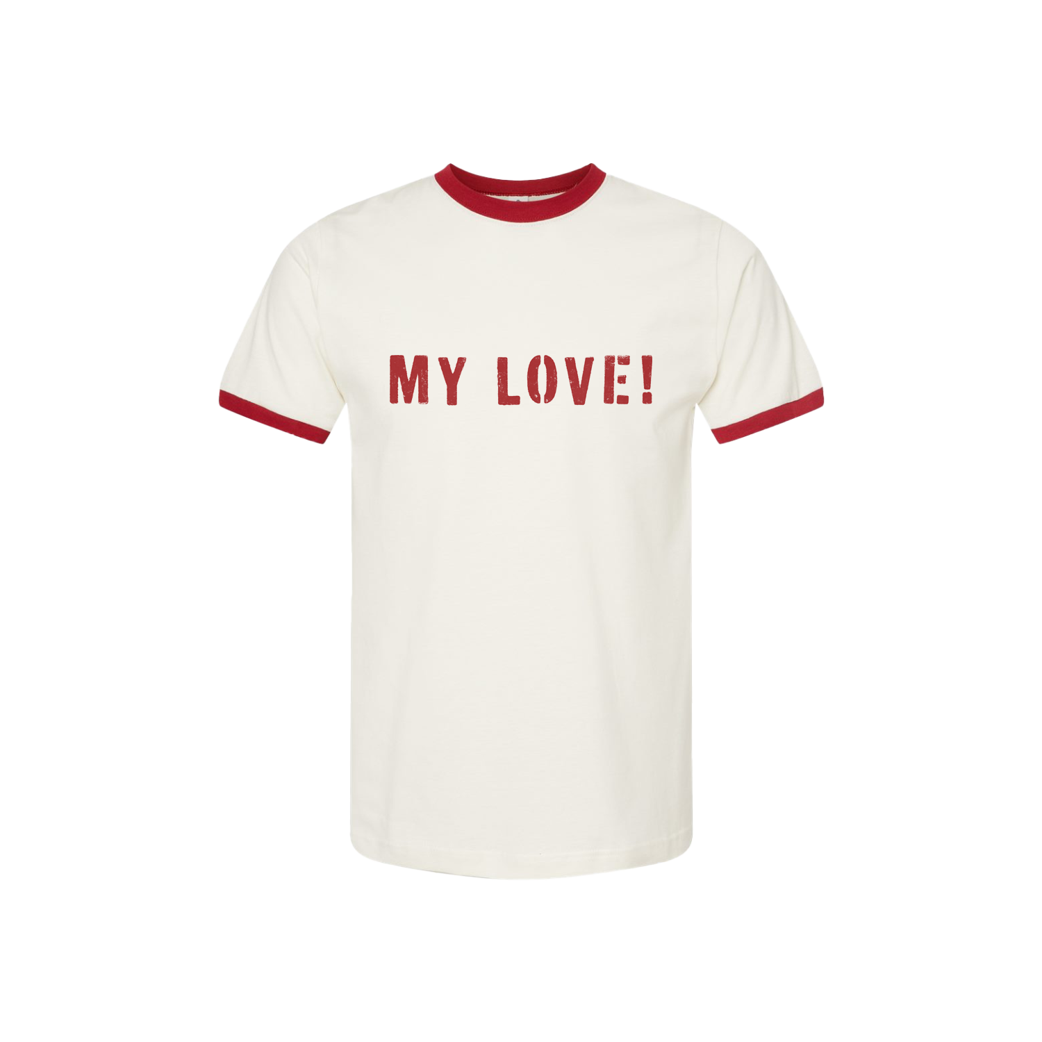 MY LOVE RINGER T-SHIRT